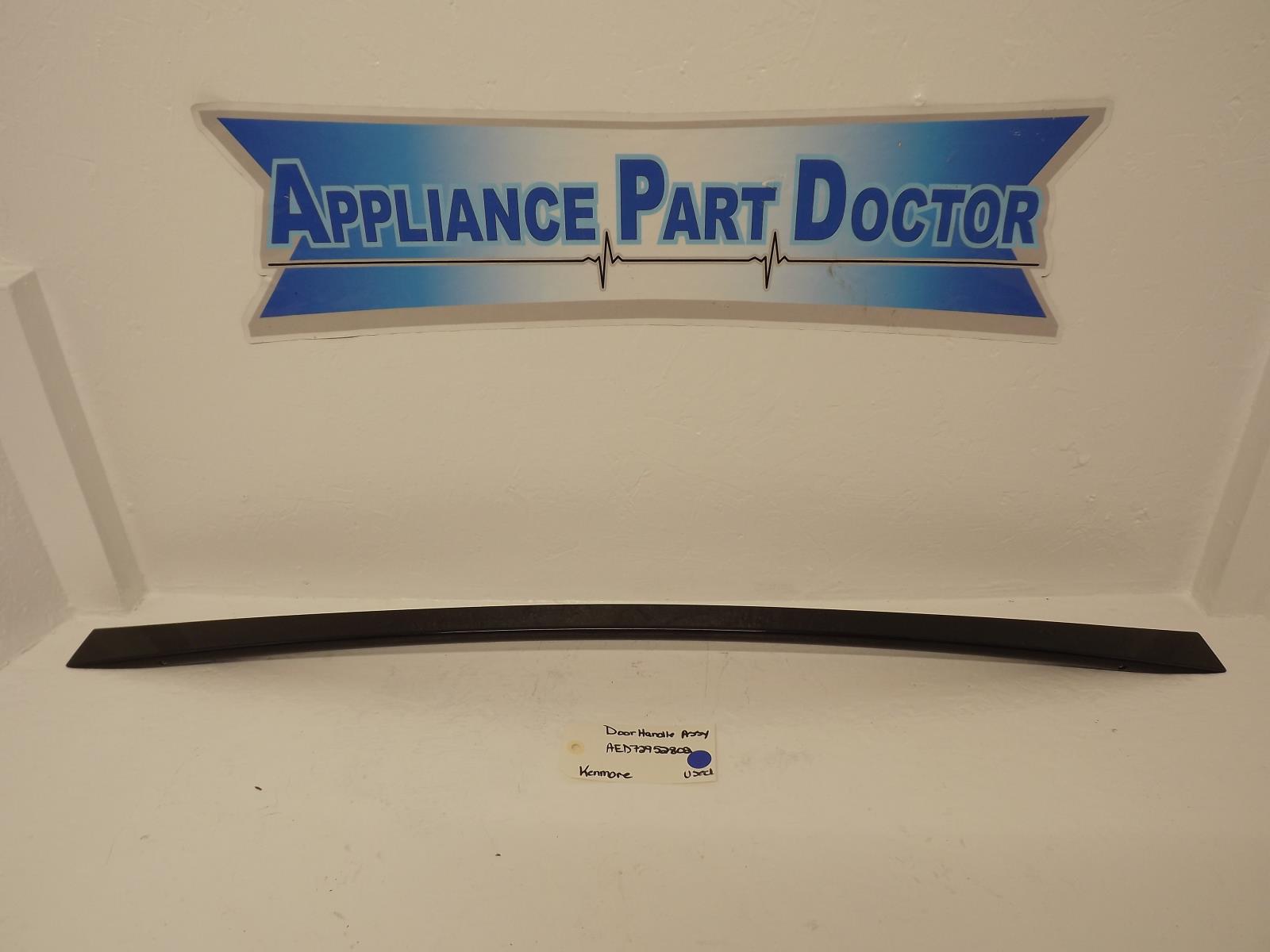 Kenmore Refrigerator AED72952802 Door Handle Assembly Used Kenmore Refrigerator AED72952802 Door Handle Assembly Used